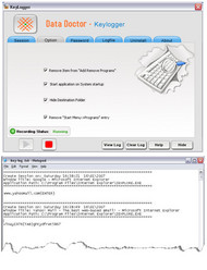 Keyboard Logging Software screenshot